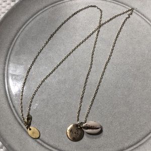 Maison Scotch Vintage Golden Chain Necklace
